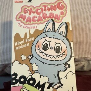 Labubu Exciting Macaron The Monsters Vinyl Face Box
